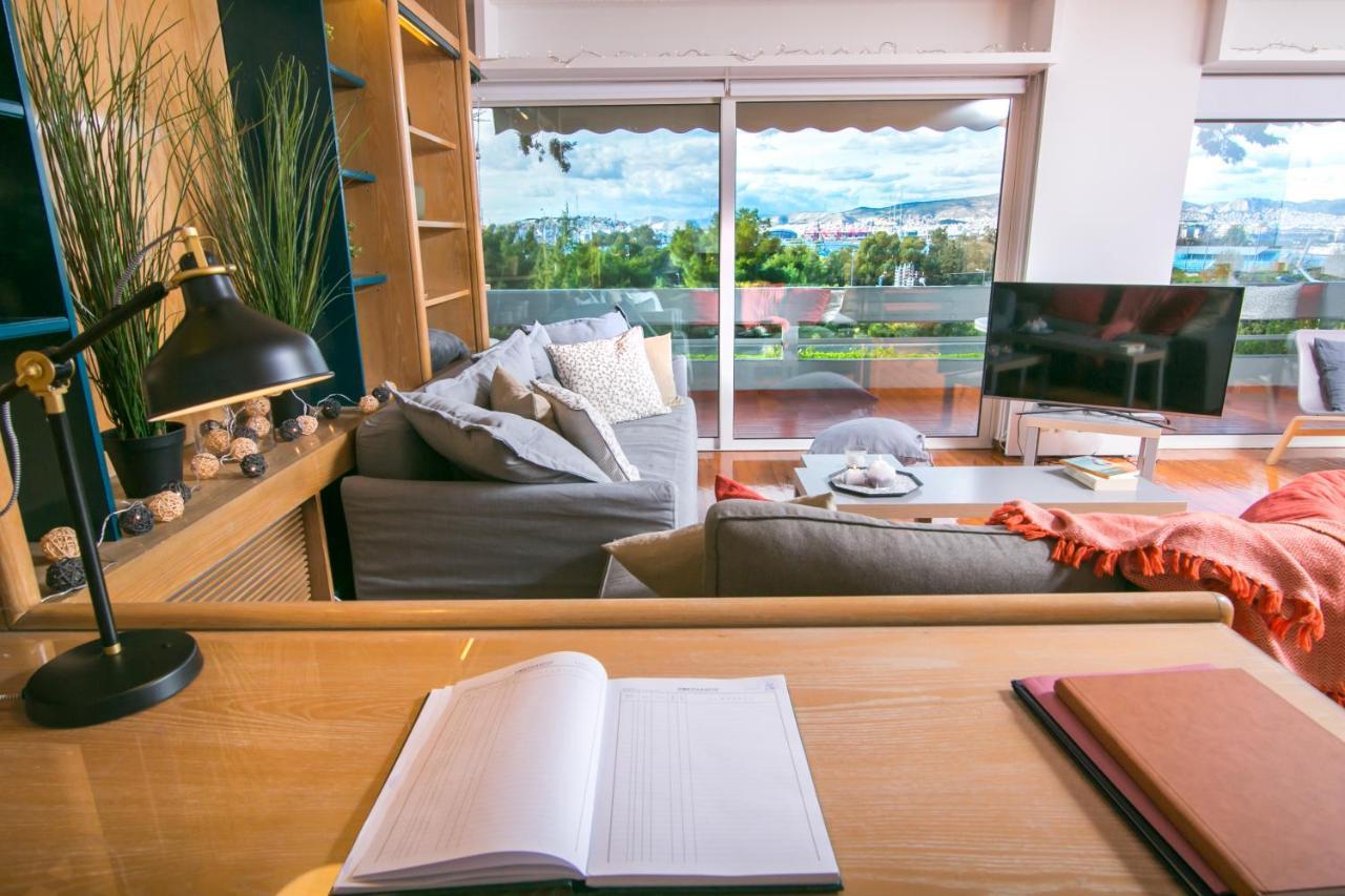 One-Of-A-Kind Athens Riviera Apartment Luaran gambar