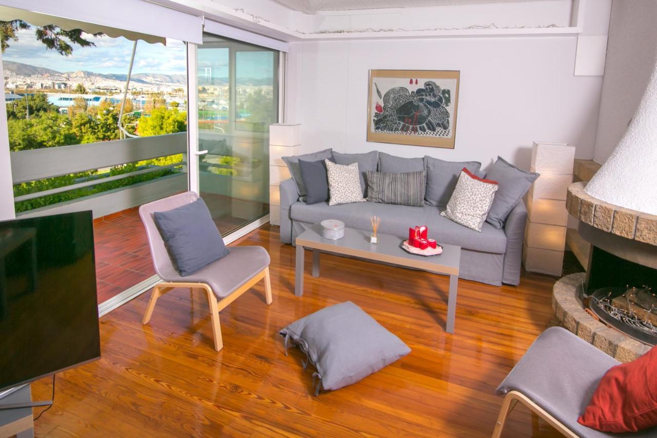 One-Of-A-Kind Athens Riviera Apartment Luaran gambar