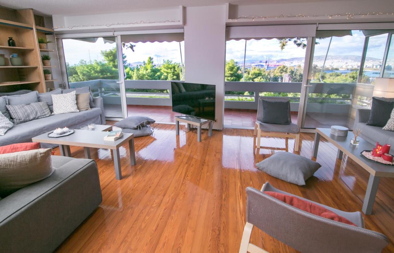 One-Of-A-Kind Athens Riviera Apartment Luaran gambar