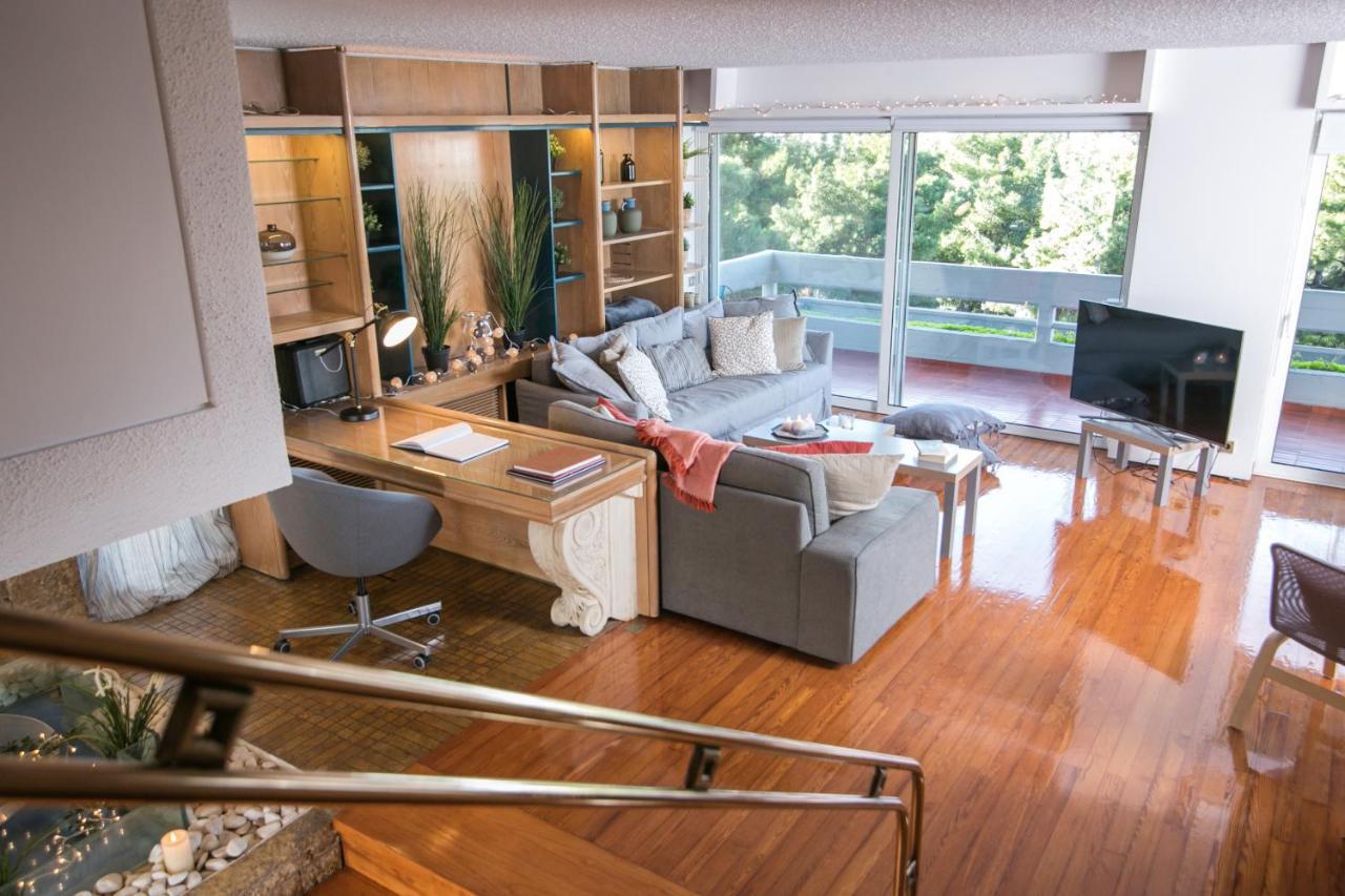 One-Of-A-Kind Athens Riviera Apartment Luaran gambar